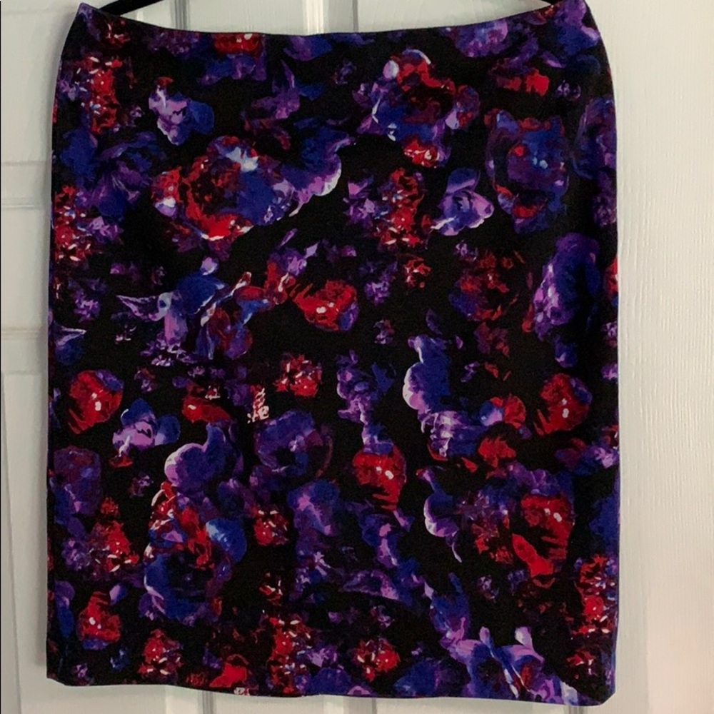 Grace Element Floral Pencil Skirt Size Large